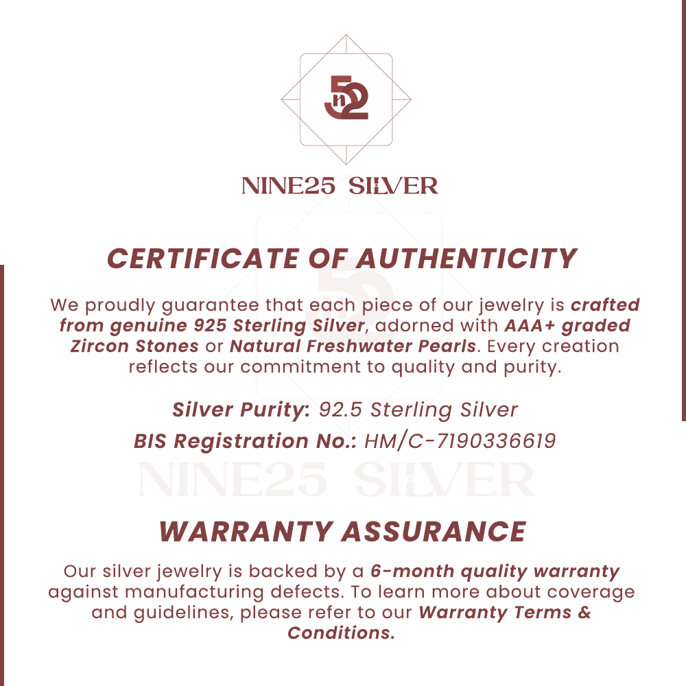 Certified 925 sterling silver charm bracelet with heart, star and bell charms on maroon cloth — certificate included