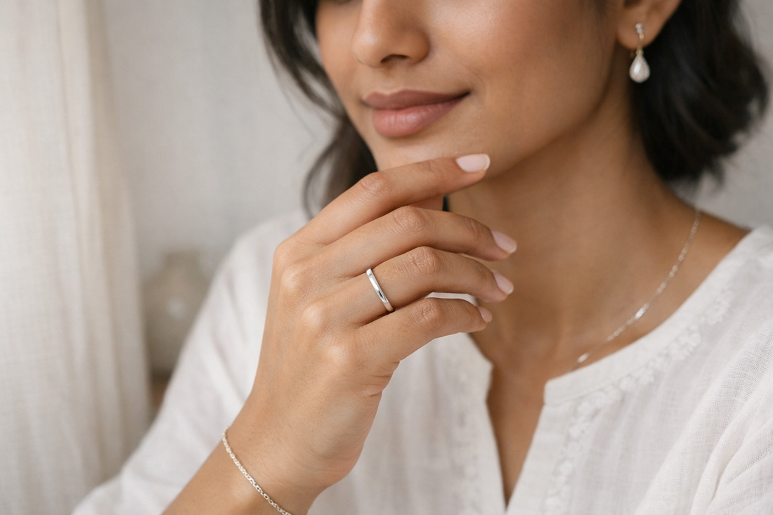 Best Minimalist 925 Sterling Silver Rings for Women in India