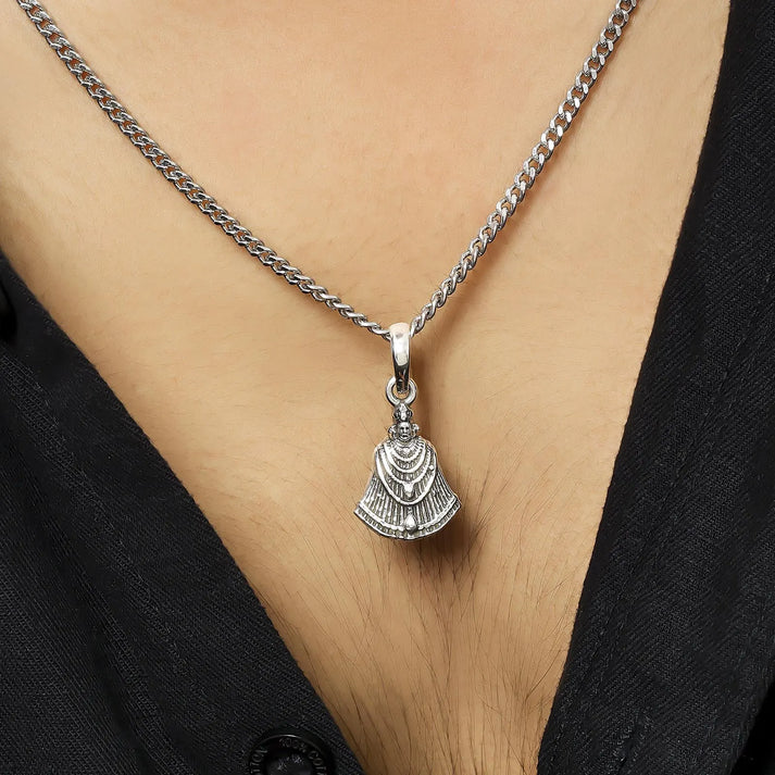 Pure Sterling Silver Khatu Shyam Locket