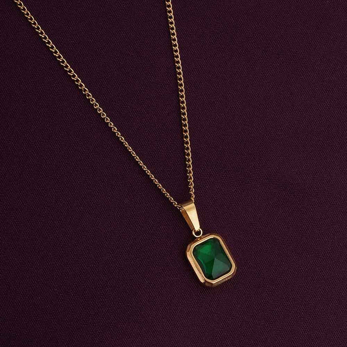Classic Emerald Necklace