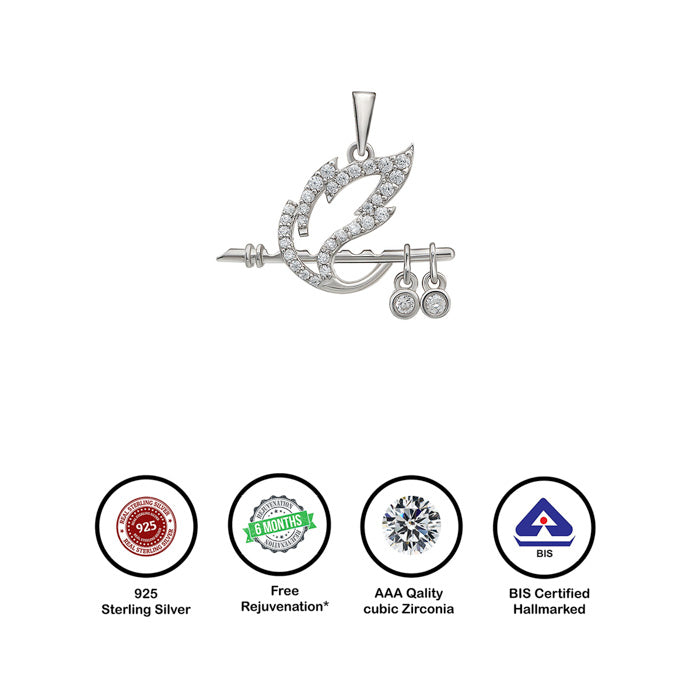 Silver Deity Spirit Pendant