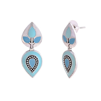 Bagh E Fiza Elegant Leaves Drop Earrings