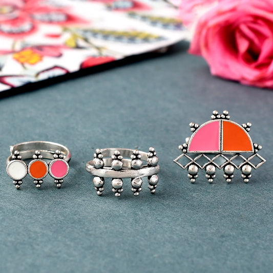 Bagh E Fiza Set of 3 Rings