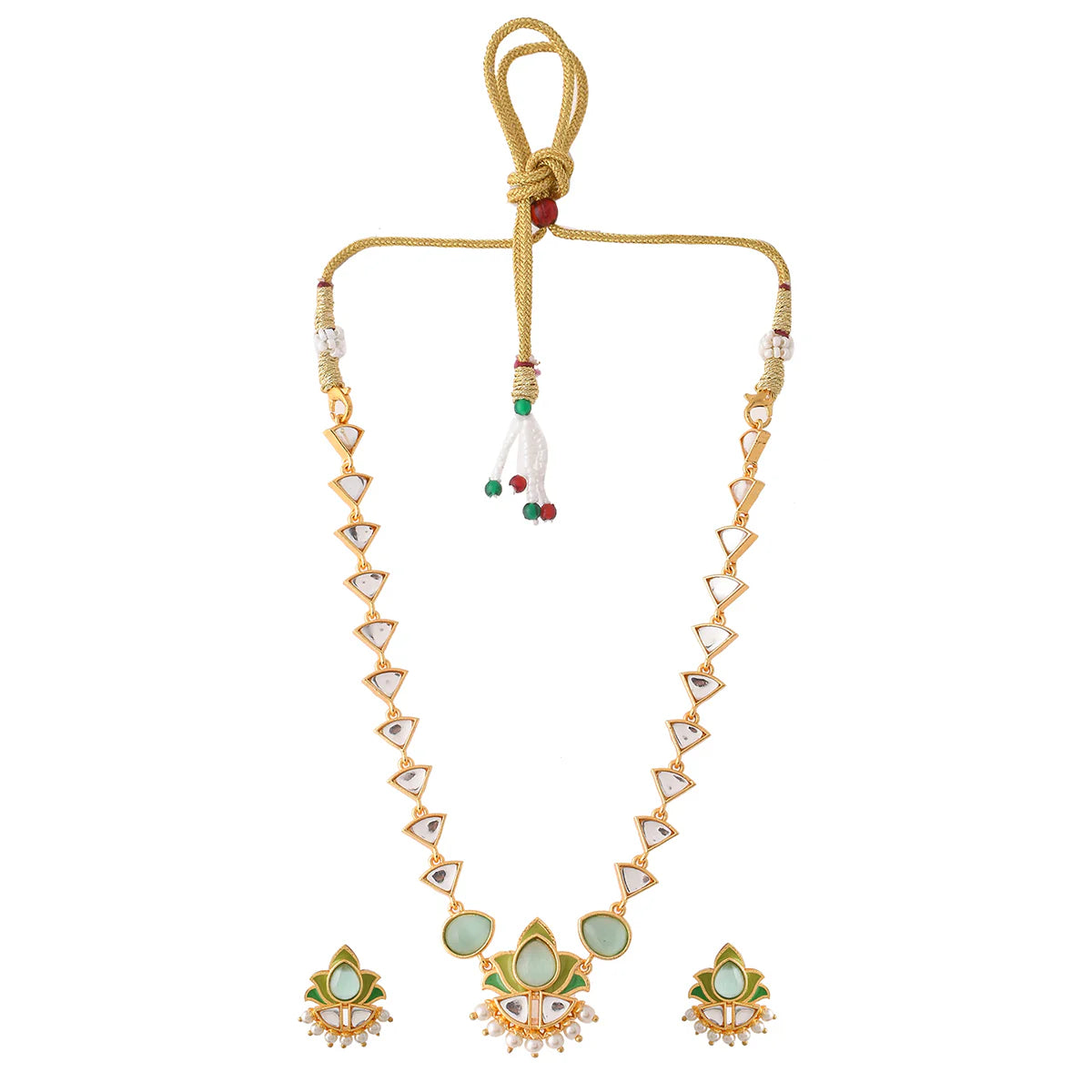 Forever More Gold Plated Necklace Set