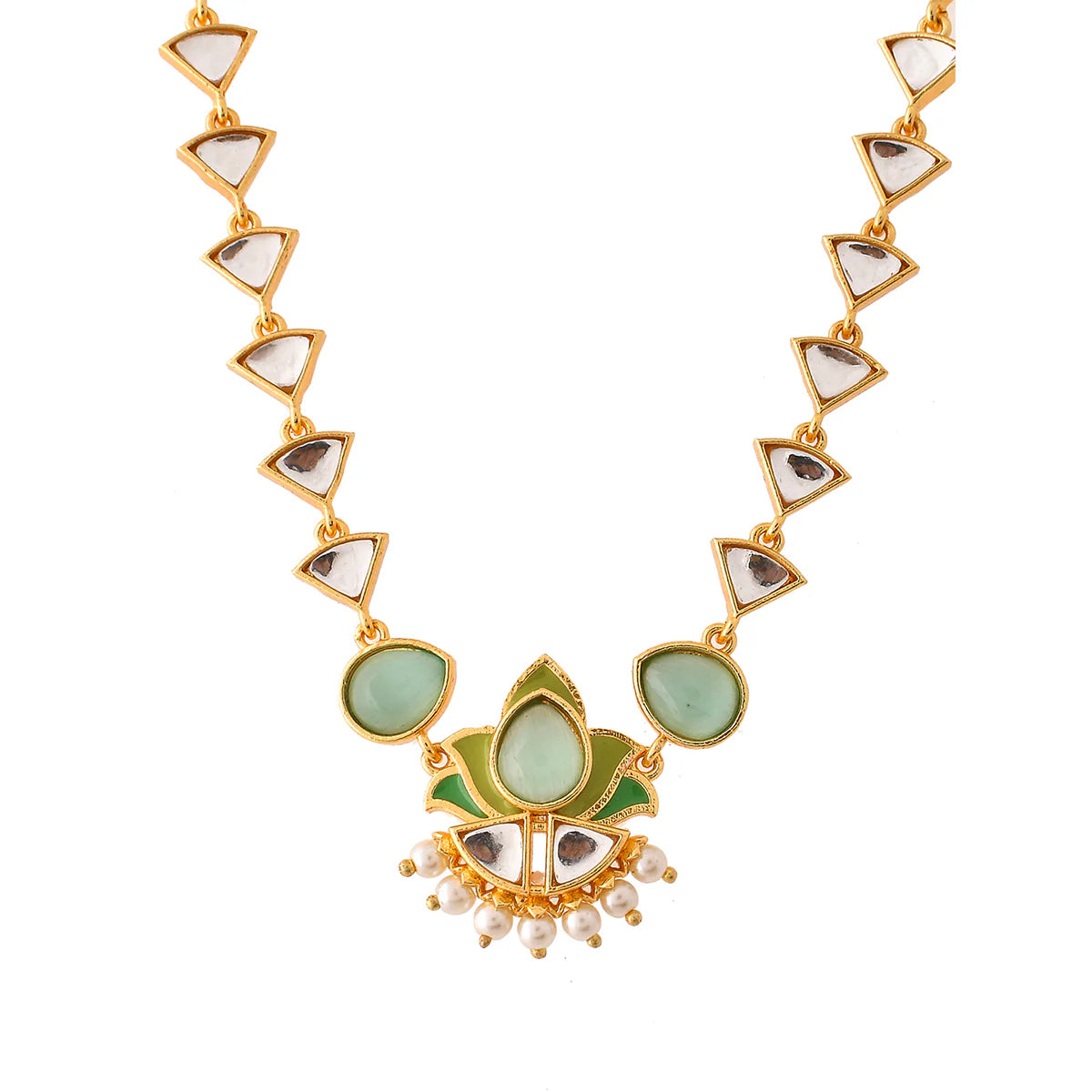 Forever More Gold Plated Necklace Set