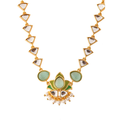 Forever More Gold Plated Necklace Set