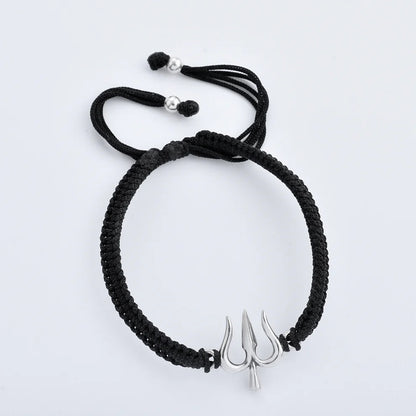 Silver Trishul Bracelet