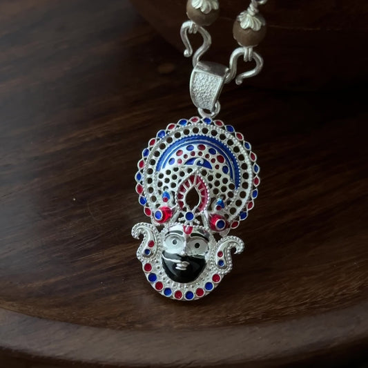 Pure Silver Khatu Shyam Pendant