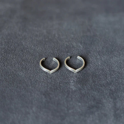 Stacked Chevron Toe-Rings (Pair)